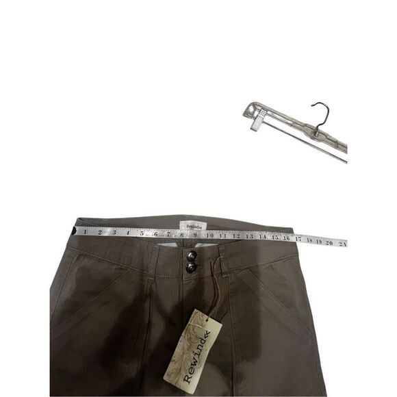 Rewind Crop pants Sz 13 Beige NWT - Picture 2 of 9
